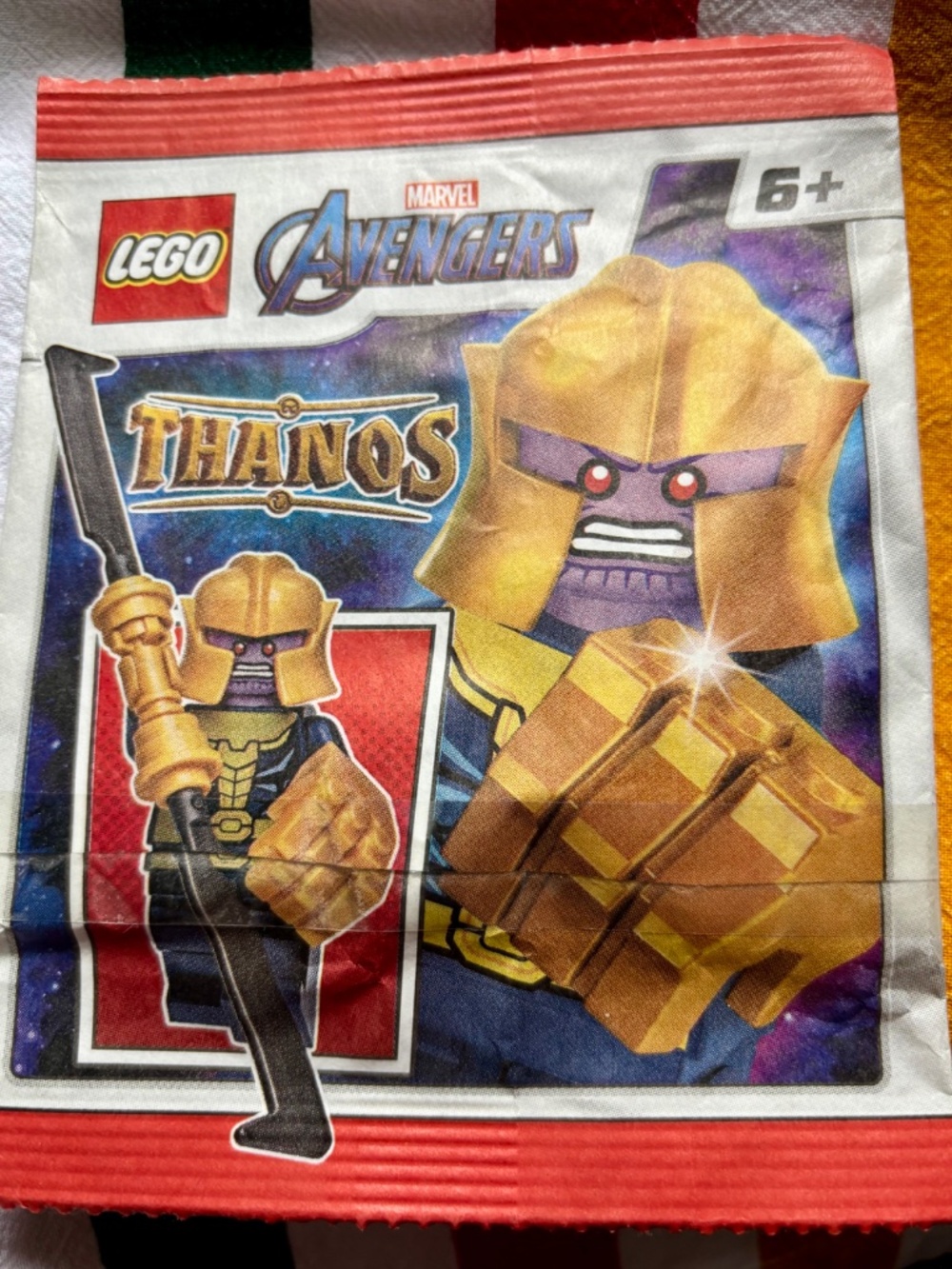 LEGO MARVEL AVENGERS "Thanos" sh0696 With stand & accessories